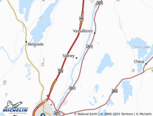MICHELIN Sidney map - ViaMichelin