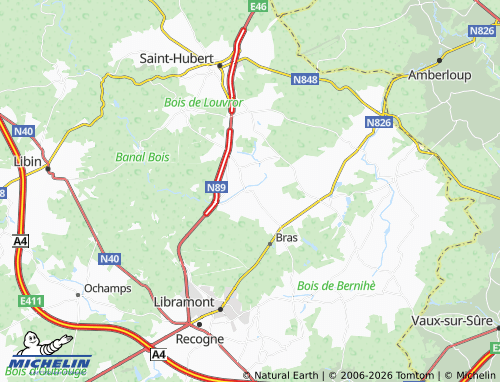 Kaart MICHELIN Bras-Bas - ViaMichelin