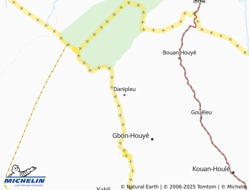 Carte MICHELIN Danipleu - ViaMichelin