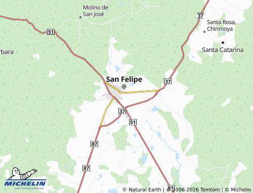 Mappa MICHELIN Santa Teresa - ViaMichelin