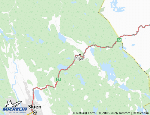 MICHELIN Holtesletta map - ViaMichelin