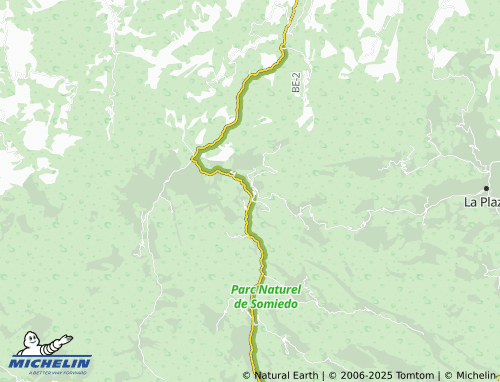 MICHELIN La Riera de Somiedo map - ViaMichelin