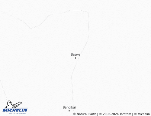 MICHELIN Baswa map - ViaMichelin