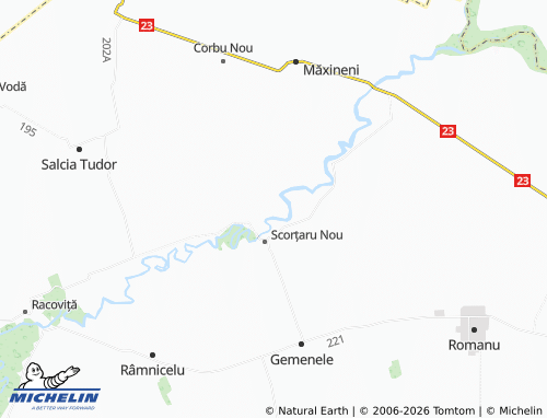 Mappa MICHELIN Nicolae Bălcescu - ViaMichelin