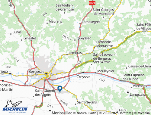 MICHELIN Les Pelissous map - ViaMichelin