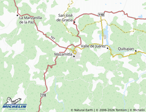 Mappa MICHELIN Popular - ViaMichelin
