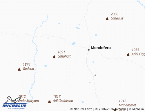Kaart MICHELIN Adek'e Ginet - ViaMichelin