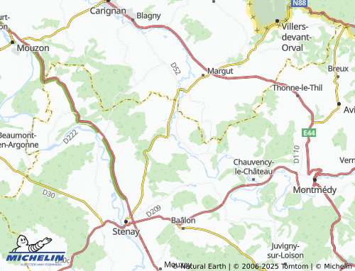 Mappa MICHELIN Lamouilly - ViaMichelin