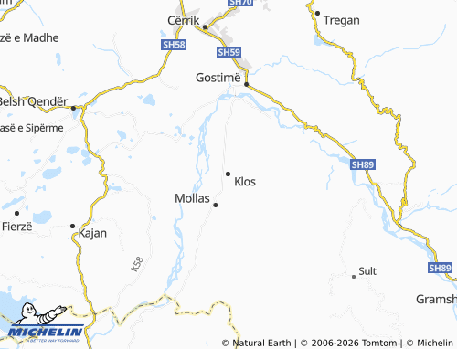 MICHELIN Klos map - ViaMichelin