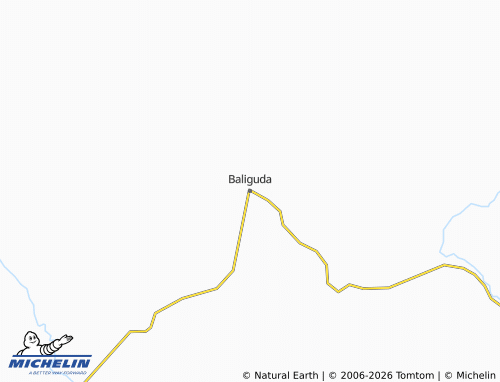 MICHELIN Baliguda map - ViaMichelin