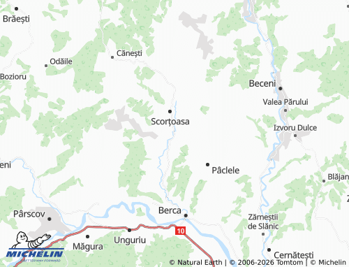 Mapa MICHELIN Policiori - ViaMichelin