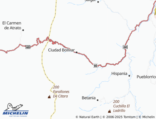MICHELIN Buenavista map - ViaMichelin