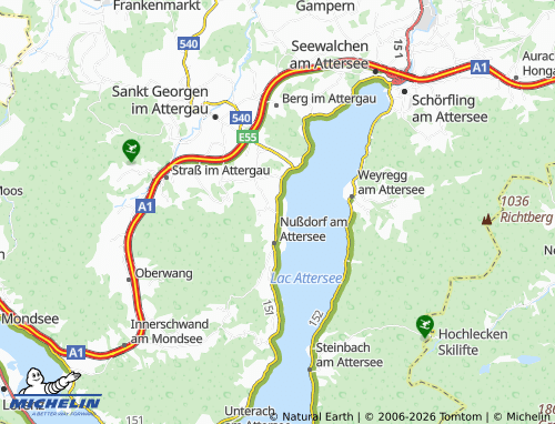 MICHELIN Altenberg map - ViaMichelin