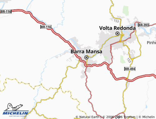 Mapa MICHELIN Getúlio Vargas - ViaMichelin
