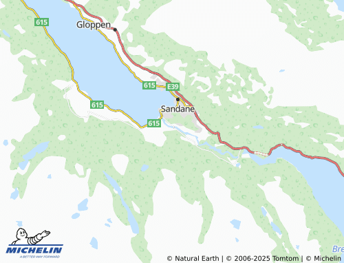 MICHELIN Søreide map - ViaMichelin