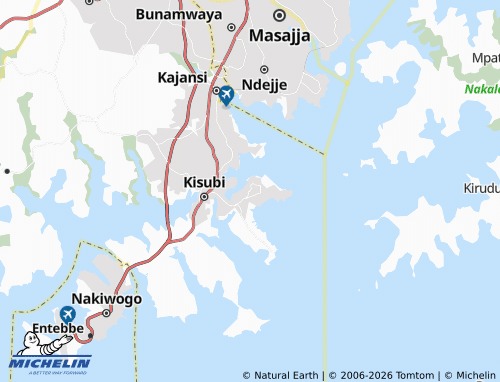 MICHELIN Bwerenga map - ViaMichelin