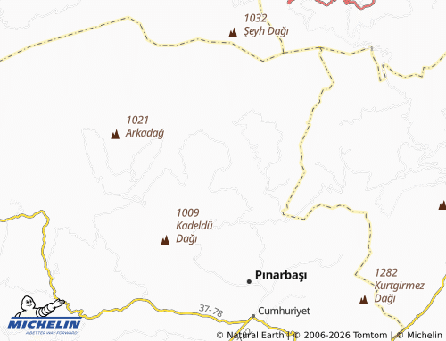 Mappa MICHELIN Muratbaşı - ViaMichelin