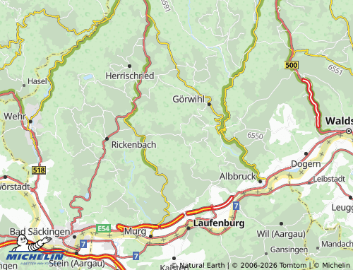 MICHELIN Oberwihl map - ViaMichelin