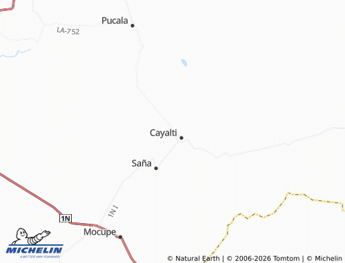 Mappa MICHELIN Santa Rosa Alta - ViaMichelin