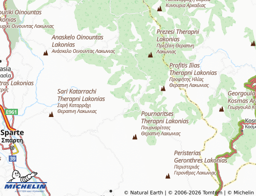MICHELIN Agrianoi map - ViaMichelin
