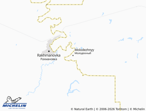MICHELIN-Landkarte Molodezhnyy - ViaMichelin