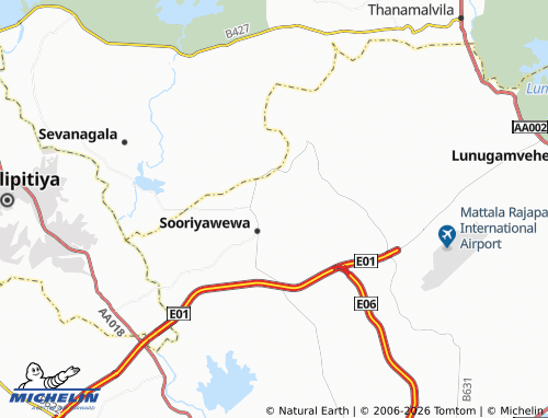 Mapa MICHELIN Suravirugama - ViaMichelin