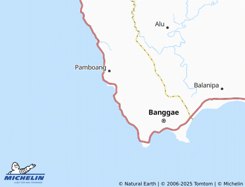 MICHELIN Tinambung map - ViaMichelin