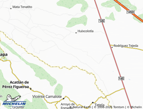 Mapa MICHELIN Chinacosta - ViaMichelin
