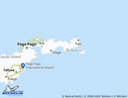 MICHELIN Alofau map - ViaMichelin