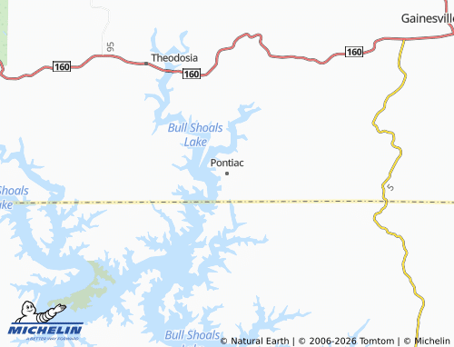 Mapa MICHELIN Pontiac - ViaMichelin