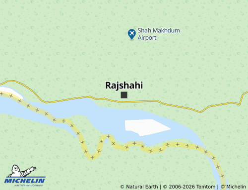 Mapa MICHELIN Rajshahi - ViaMichelin