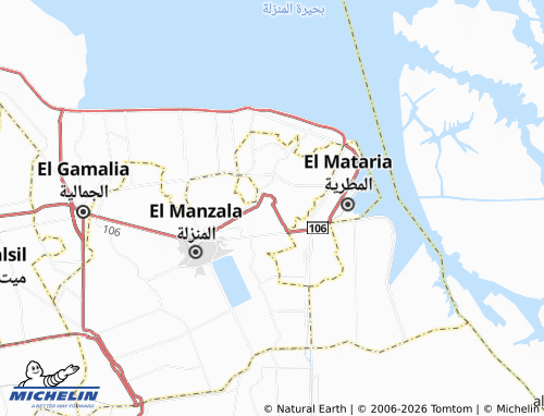 Mapa MICHELIN Awlad Nasir - ViaMichelin