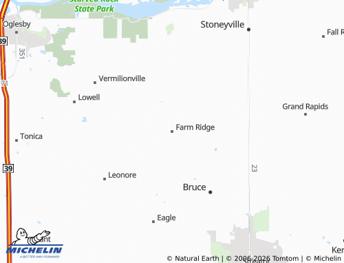 Mappa MICHELIN Farm Ridge - ViaMichelin
