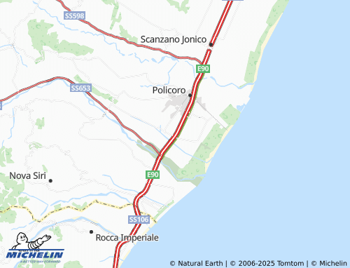 MICHELIN Concio map - ViaMichelin