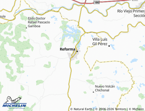 Mapa MICHELIN Benito Juárez - ViaMichelin