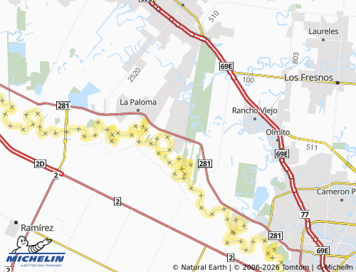 Mapa MICHELIN Ranchito - ViaMichelin
