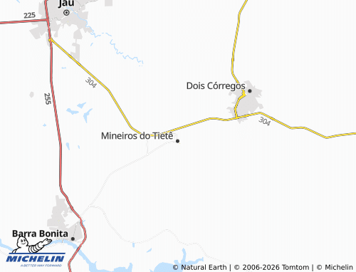 MICHELIN Beija Flor map - ViaMichelin