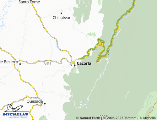 MICHELIN La Iruela map - ViaMichelin