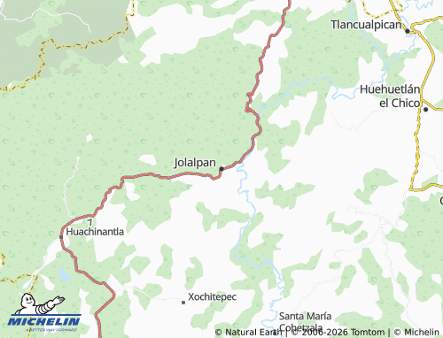 Carte MICHELIN Jolalpan - ViaMichelin