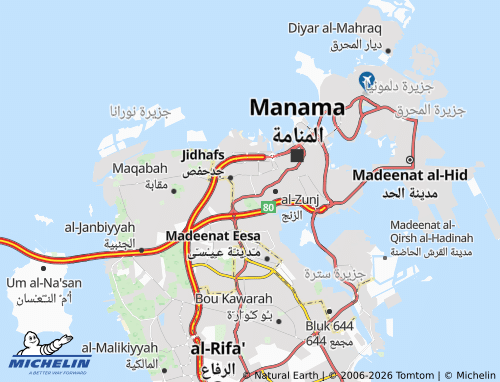 MICHELIN-Landkarte Tashan - ViaMichelin
