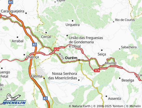 Kaart MICHELIN Casal do Gago - ViaMichelin