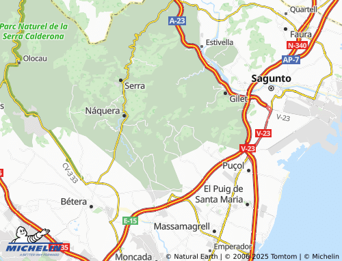 Carte MICHELIN Casa de la Colegiata - ViaMichelin