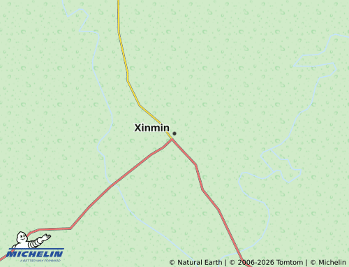 Mapa MICHELIN Xinmin - ViaMichelin