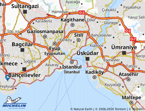 MICHELIN Müeyyetzade map - ViaMichelin