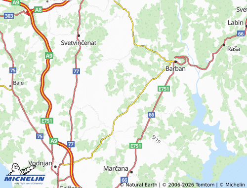 Mapa MICHELIN Šajini - ViaMichelin