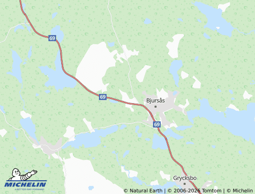 Carte MICHELIN Rexbo - ViaMichelin
