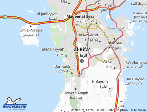 Mappa MICHELIN Madeenat Hamad - ViaMichelin