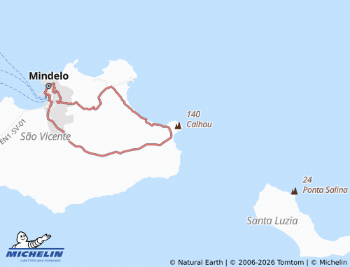 Mapa MICHELIN Bala do Calhau - ViaMichelin