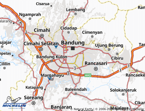 MICHELIN-Landkarte Kebon Pisang - ViaMichelin