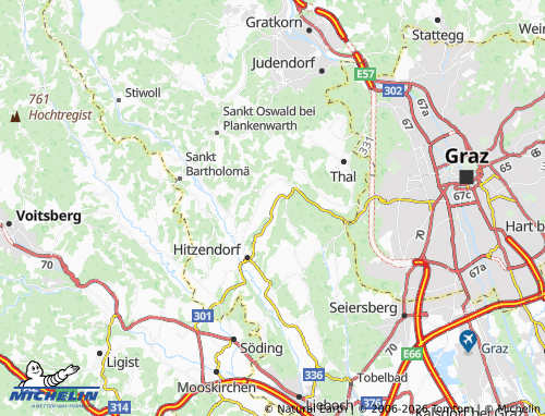 MICHELIN Niederberg map - ViaMichelin